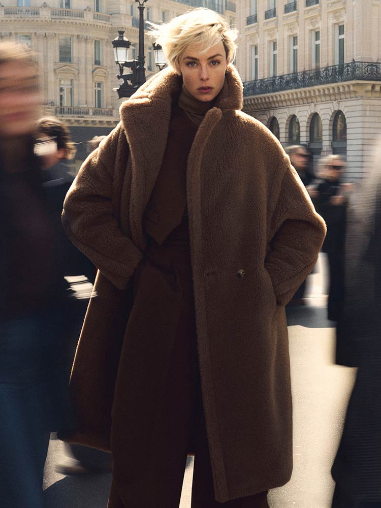 MaxMara（マックスマーラ）テディベアボFM3 マックスマーラ Max Mara MAX MARA テディベア オーバーサイズ